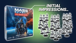 Mass Effect Board Game Initial Impressions! | Mass Effect Week