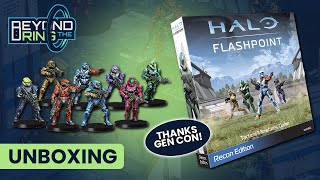 Halo Flashpoint: Unboxing the Recon Edition | Thanks GenCon!